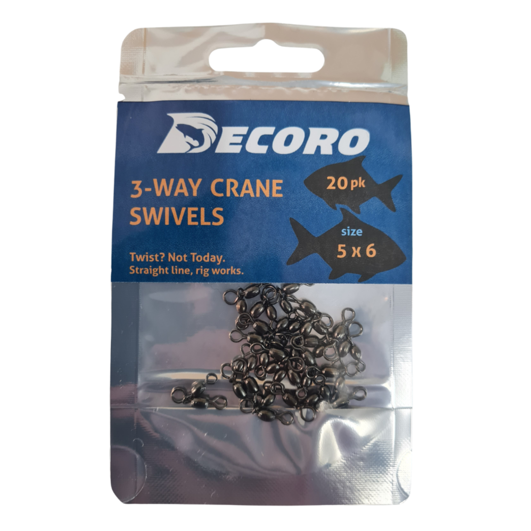 Decoro 3-Way Crane Swivel Black image 2
